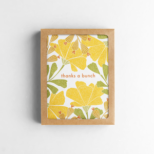 Thanks A Bunch Boxed Set of Greeting Cards