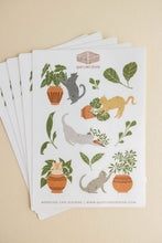 Load image into Gallery viewer, Meddling Cats Sticker Sheet