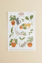 Load image into Gallery viewer, Meddling Cats Sticker Sheet