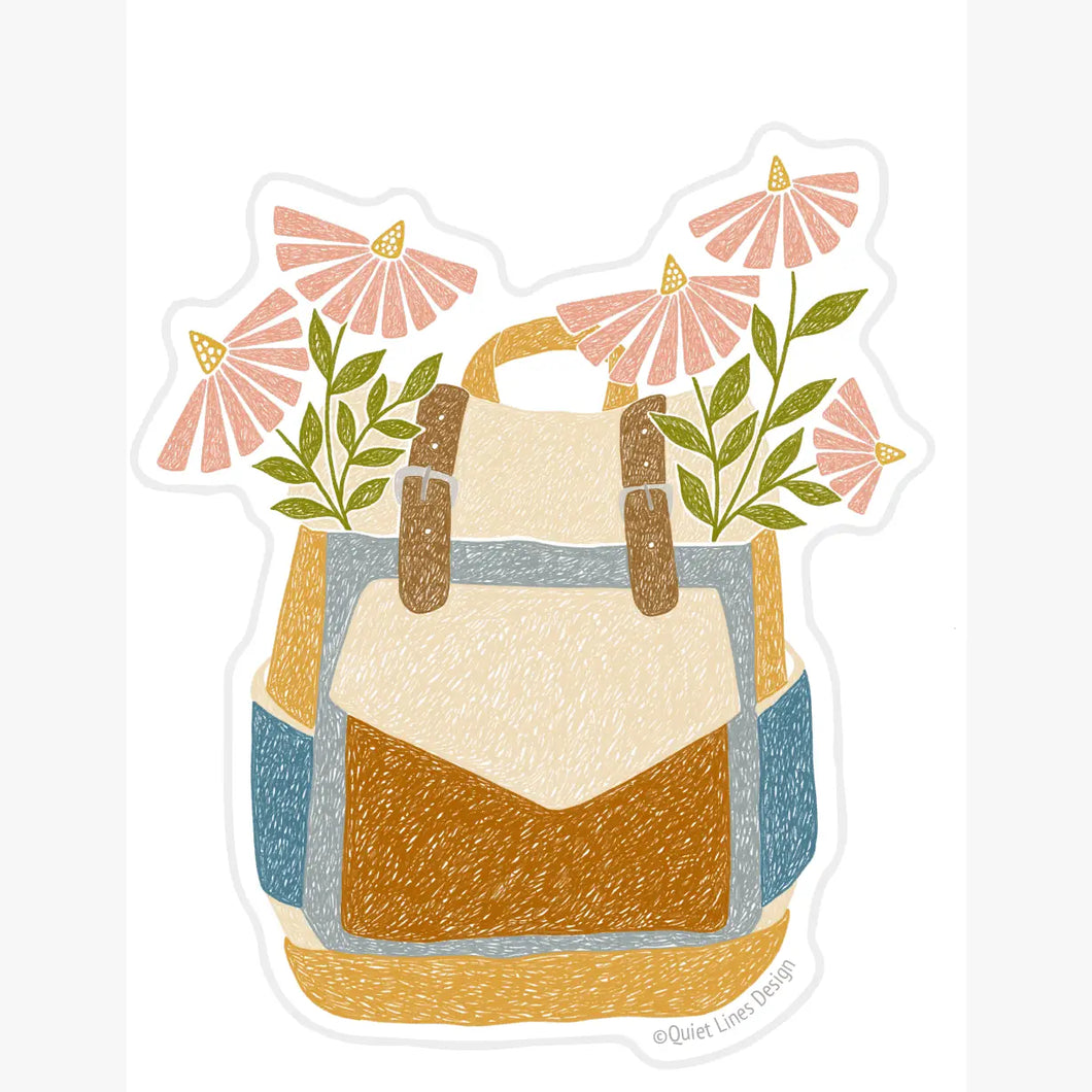 Wanderer's Backpack Vinyl Sticker