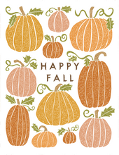 Load image into Gallery viewer, Fall Pumpkins Print
