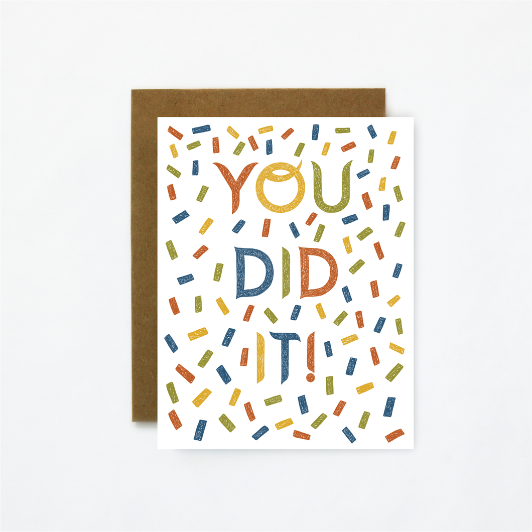 You Did It Confetti
