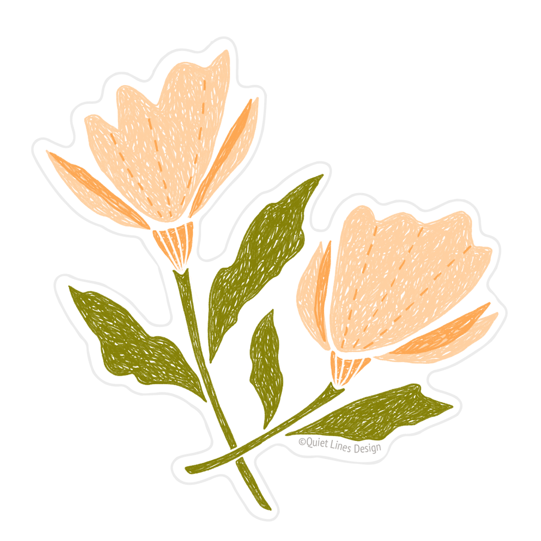 Blossoms Sticker