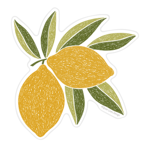 Lemon Sticker