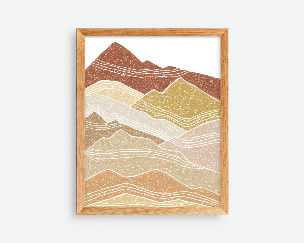 Moving Mountains Print