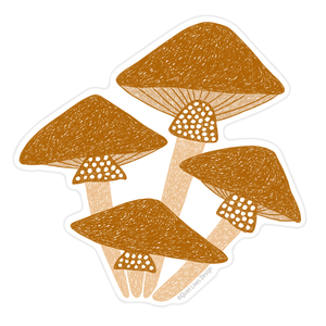 Mushroom Cluster Sticker