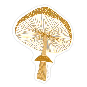 Polkadot Mushroom Sticker