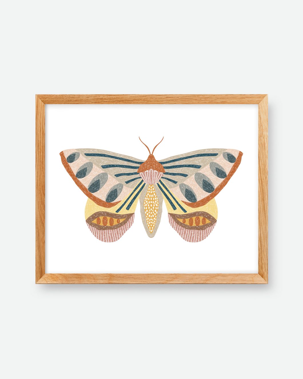 Pathways Moth Print