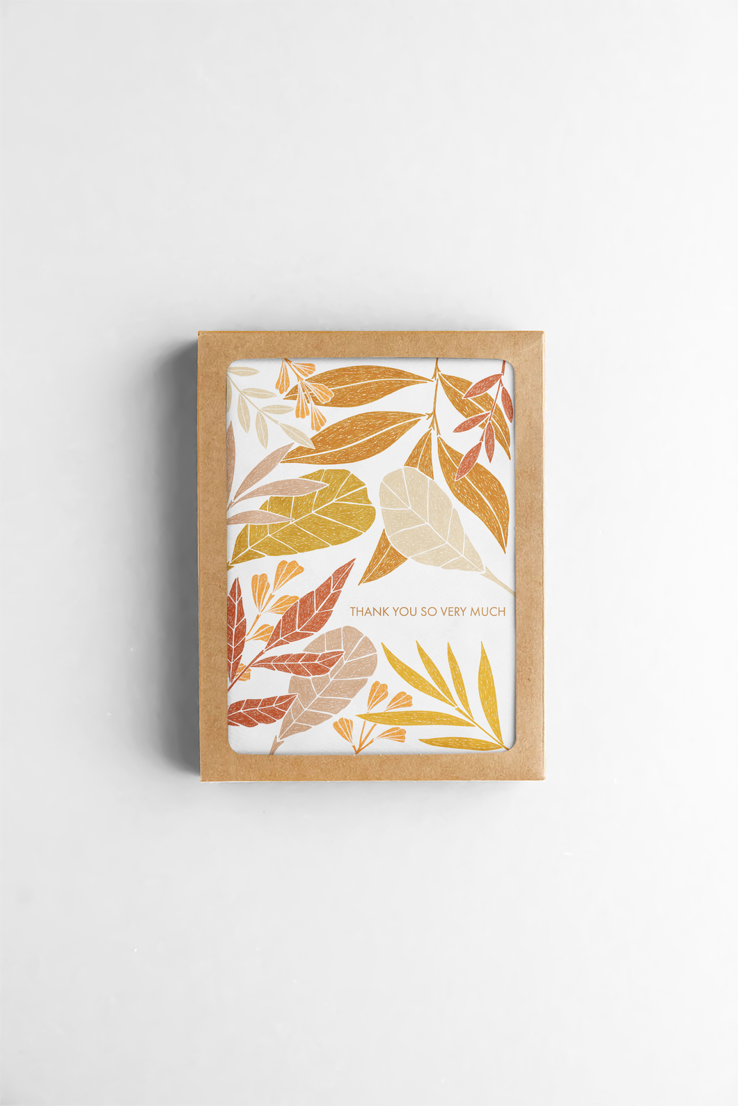 Warm Leaves Thank You Boxed Set
